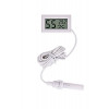 Digital Mini Aquarium Thermometer Hygrometer LCD Humidity Meter temperature meter instruments Fridge - White