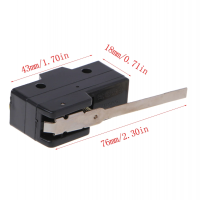 LXW5-11N1 Micro Limit Switch Long Lever Arm SPDT