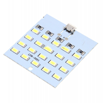 20 LED lighting board USB mobile light stand light emergency light night light