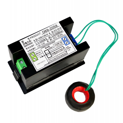 6 in 1 Energy Meter, 80V-300V AC 100A Power Meter Voltage Current Power Factor Active KWH
