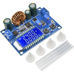 4A 5.5-30V to 0.5-30VDC-DC with LCD Display Buck Boost Converter Automatic Adjustable Voltage Step Up Down