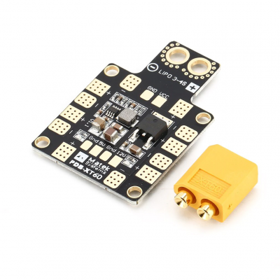 PDB XT60 Drone Lipo 3-4S Power Distribution Board for RC FPV Drone Quadcopter Helicopter