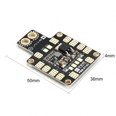 PDB XT60 Drone Lipo 3-4S Power Distribution Board for RC FPV Drone Quadcopter Helicopter