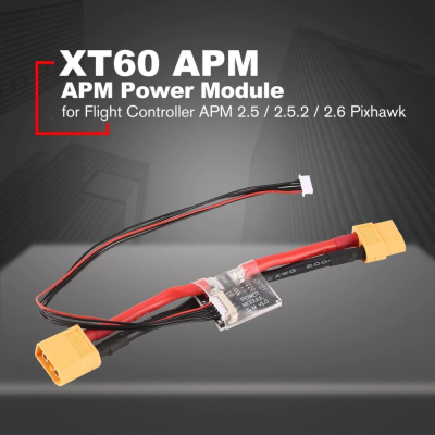 XT60 APM parts with DC 5.3V BEC for Flight Controller APM 2.5, 2.5.2, 2.6 Pixhawk Accessories ht