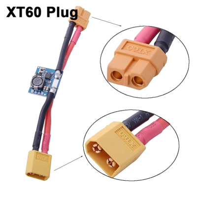 XT60 APM parts with DC 5.3V BEC for Flight Controller APM 2.5, 2.5.2, 2.6 Pixhawk Accessories ht