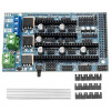 Upgraded Ramps 1.6 Based On Ramps 1.5 4-Layer Control Panel Mainboard Expansion Board for 3D Printer Parts