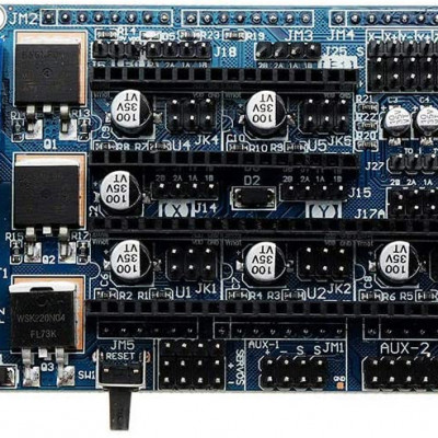 Upgraded Ramps 1.6 Based On Ramps 1.5 4-Layer Control Panel Mainboard Expansion Board for 3D Printer Parts