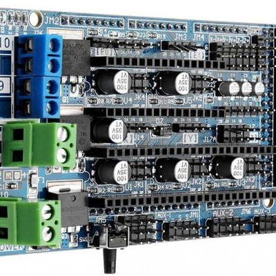 Upgraded Ramps 1.6 Based On Ramps 1.5 4-Layer Control Panel Mainboard Expansion Board for 3D Printer Parts