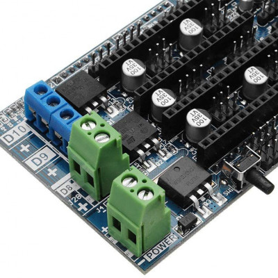 Upgraded Ramps 1.6 Based On Ramps 1.5 4-Layer Control Panel Mainboard Expansion Board for 3D Printer Parts