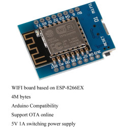 D1 Mini ESP8266 NodeMcu 4M Bytes Lua WiFi Development Board Base D1 Mini ESP8266 NodeMcu 4M Bytes Lua WiFi Development Board Base