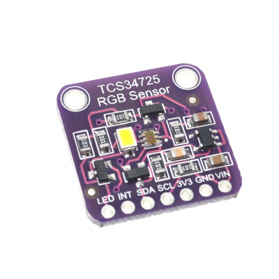 TCS34725 RGB Color Sensor with IR Filter and White LED