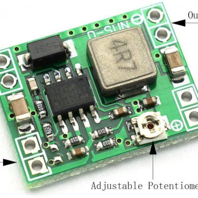 MP1584EN 3A Mini DC-DC Buck 24V to 12V 9V 5V 3V Adjustable Step Down Module Replace LM2596