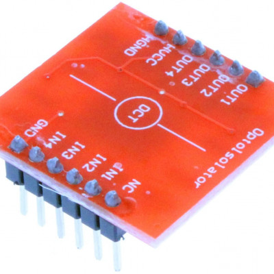 TLP281 4-channel optocoupler isolation module high and low level expansion board