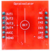 TLP281 4-channel optocoupler isolation module high and low level expansion board