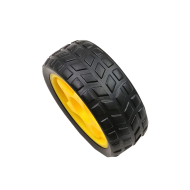 65 mm Rubber Tyre for TT Motor For Smart Robot Car  (1 Pc)
