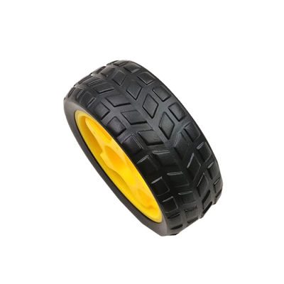 65 mm Rubber Tyre for TT Motor For Smart Robot Car  (1 Pc)