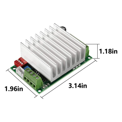 TB6600 4.5A Stepper Motor Driver Board Controller Replace TB6560 DC 10-45V