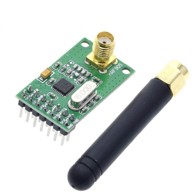 NRF905 Wireless Transceiver Module NF905SE With Antenna FSK GMSK Low Power 433 868 915 MHz