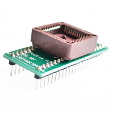 PLCC44 to DIP40 EZ Programmer Adapter Socket