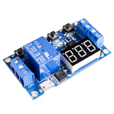 One Relay Module XY-J02 Time Delay Power Cut Off Trigger Delay Cycle Timing Circuit switch