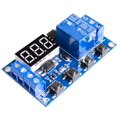 One Relay Module XY-J02 Time Delay Power Cut Off Trigger Delay Cycle Timing Circuit switch