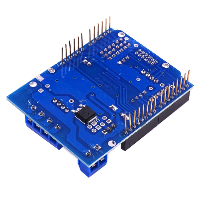 L298P PWM Speed Controller Dual High-Power H-bridge Driver Bluetooth Interface L298P Motor Shield Board