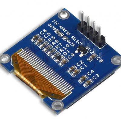 0.96 inch oled IIC I2C Serial blue Display Module 128X64 I2C SSD1306 12864 - Blue 