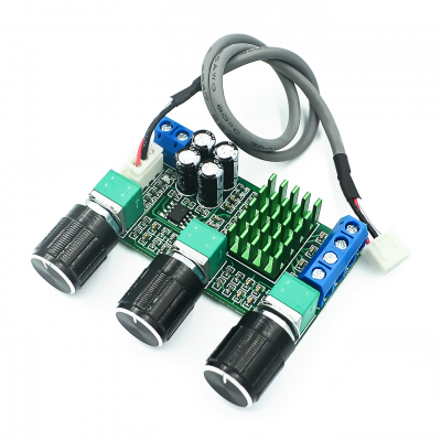 TPA3116D2 Digital Amplifier Board 2.0 Audio Dual Channel 2*80W High Power Bass Adjustable Board