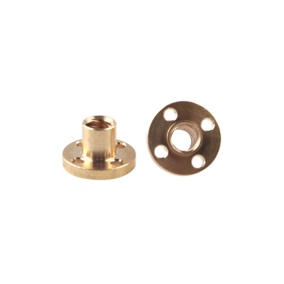 T8 leadscrew Brass Nut Pitch 2mm T8 Lead Screw Nut For CNC Parts 3D Printer 