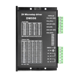 DM556 Digital Stepper Motor Driver 2-Phase 5.6A 256 Subdivision For 57 86 Stepping Motor Replacement Stepper Motor Controller DM556 Digital Stepper Motor Driver 2-Phase 5.6A 256 Subdivision For 57 86 Stepping Motor Replacement Stepper Motor Controller