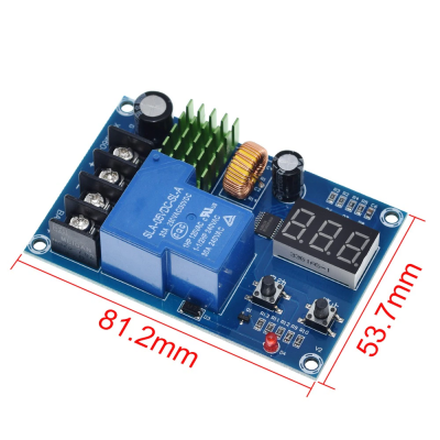XH-M604 Battery Charger Control Module DC 6-60V Storage Lithium Battery Charging Control Switch Protection Board