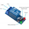 DC 12V 1 channel relay module with optocoupler 