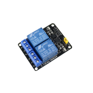 DC 12V 2 channel relay module with optocoupler 