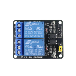 DC 12V 2 channel relay module with optocoupler DC 12V 2 channel relay module with optocoupler