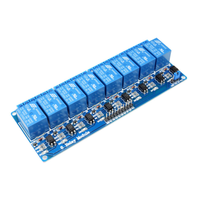 DC 12V 8 channel relay module with optocoupler