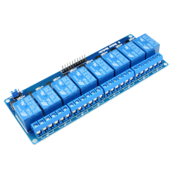 DC 12V 8 channel relay module with optocoupler DC 12V 8 channel relay module with optocoupler