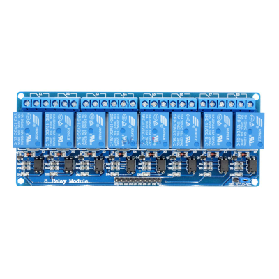 DC 12V 8 channel relay module with optocoupler