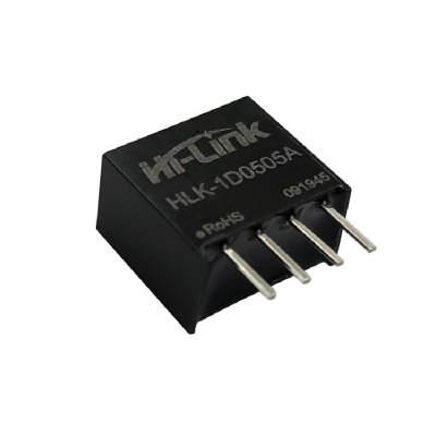 HLK-1D0505A 5V 1W 200mA DC to DC 88% transfer efficiecncy power supply modules replace B0505S-1WR3