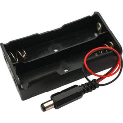 18650 2 battery holders with DC5.5*2.1mm power plug 18650 2 battery holders with DC5.5*2.1mm power plug