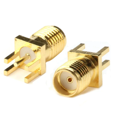 SMA Female Jack Solder PCB SMA-KE Mount Straight RF Connector 