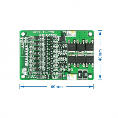 7S 25.9V 29.4V 7S 18650 lithium battery protection plate with balanced charge and discharge protection 15A current limit