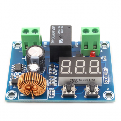 XH-M609 DC voltage protection module Lithium battery under voltage loss, low power, disconnect output 6-60V