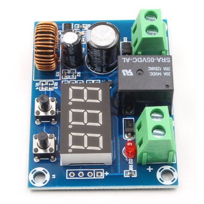 XH-M609 DC voltage protection module Lithium battery under voltage loss, low power, disconnect output 6-60V