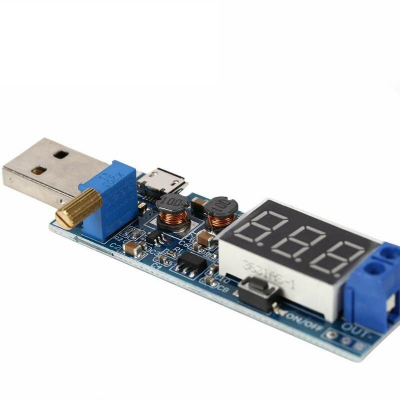 5V to 3.3V 9V 12V 24V desktop power module DC-DC USB boost power regulator module 