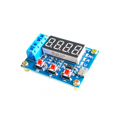 1.2V 12V 18650 ZB2L3 Li-ion Lithium Battery Capacity Tester + Resistance Lead-acid Battery Capacity Meter Discharge Tester