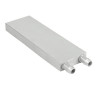 Aluminum Water Cooling Block Size 40x120mm for CPU Graphics Radiator Heatsink