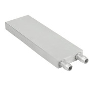 Aluminum Water Cooling Block Size 40x120mm for CPU Graphics Radiator Heatsink