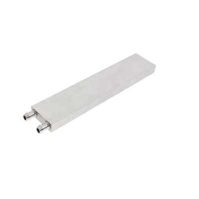 Aluminum Water Cooling Block Size 40x200mm for CPU Graphics Radiator Heatsink