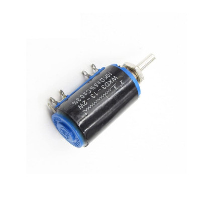 WXD3-13-2W 10K ohm WXD3-13 2W Rotary side Rotary Multiturn Wirewound Potentiometer