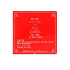 214mmx214mm Upgraded MK2B Heated Bed PCB Heatbed Dual 12V 24V Red MK2 B Hot HotBed For 3D Printer Parts Heat